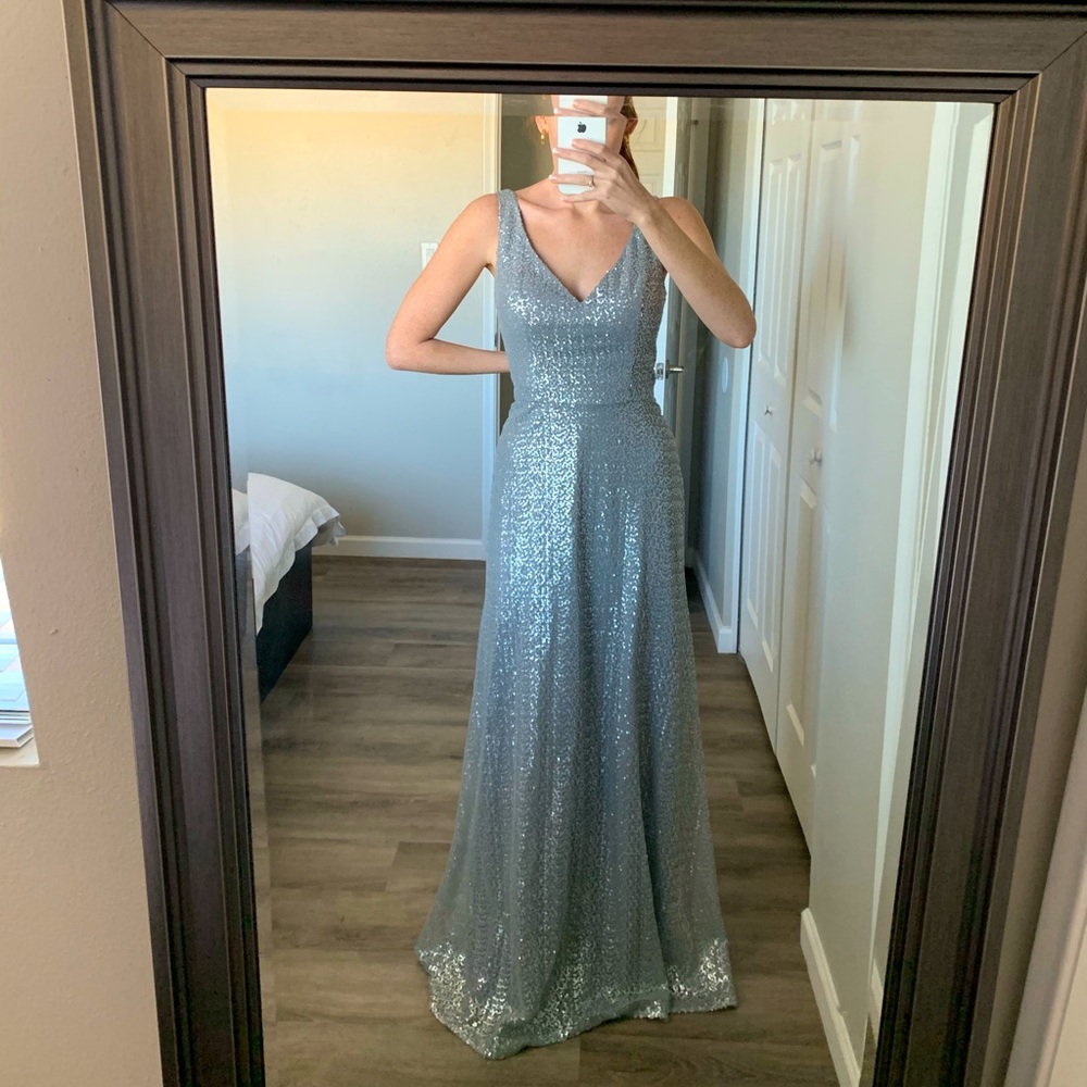 Sequin maxi dress